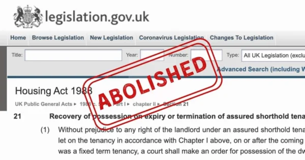 The Abolition of Section 21: What It Means for You as a Landlord or Tenant — Insights from Nicole Estates